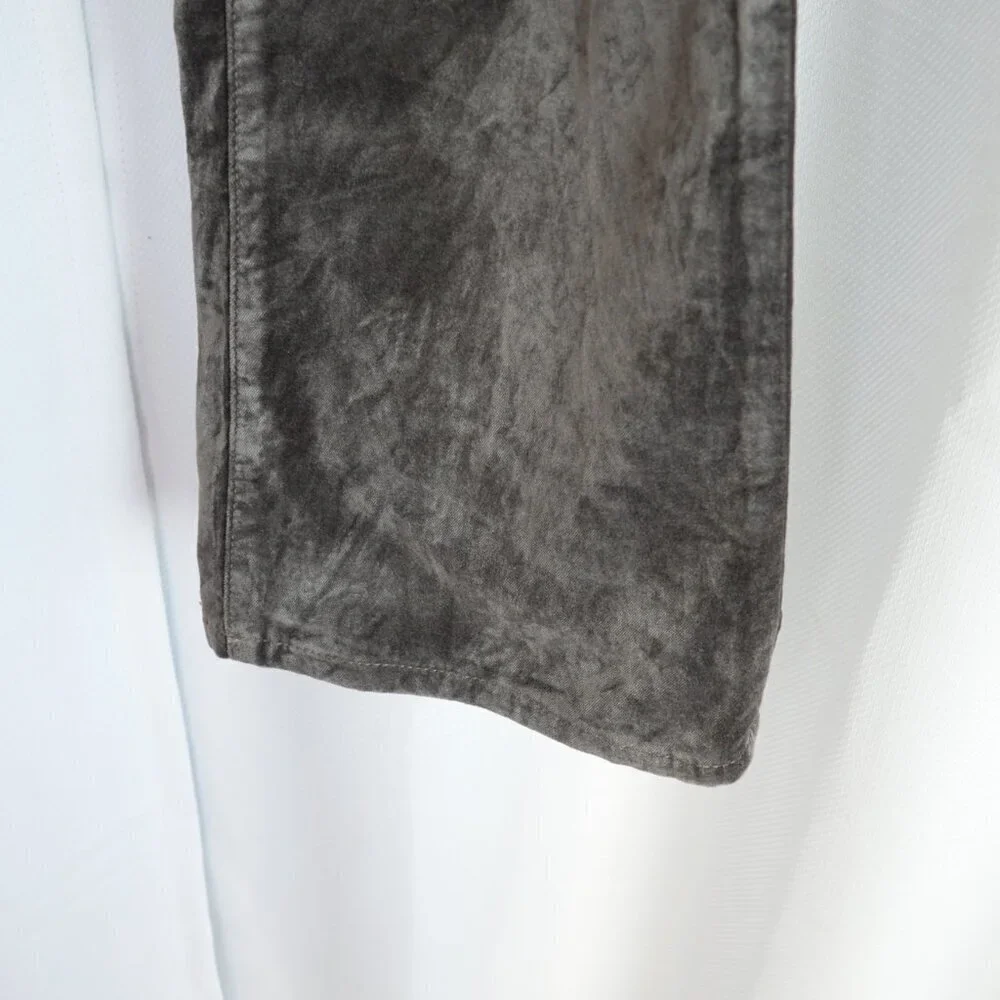 Anthropologie Pilcro Demilune Velvet Flare Pants Sz 28 - Picture 7 of 10